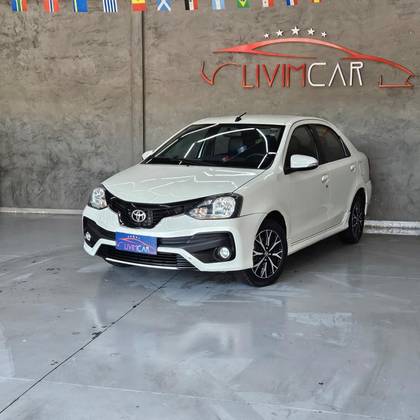 TOYOTA ETIOS 1.5 PLATINUM SEDAN 16V FLEX 4P AUTOMÁTICO TOYOTA ETIOS 1.5 PLATINUM SEDAN 16V FLEX 4P AUTOMÁTICO